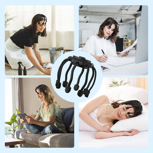 360° Ultra Head Massager – Electric Scalp Massager for Stress Relief & Relaxation