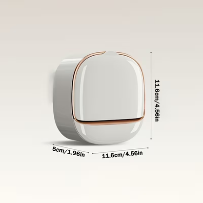 Soap Slipping in the Shower? No-Drill Adhesive Soap Holder – Strong Suction, Damage-Free Wall Mount