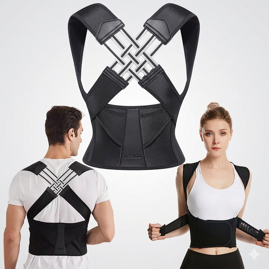 Sports Safety Shaper – Posture Corrector Support Belt with Adjustable Straps