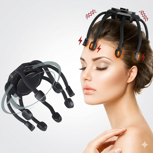 360° Ultra Head Massager – Electric Scalp Massager for Stress Relief & Relaxation