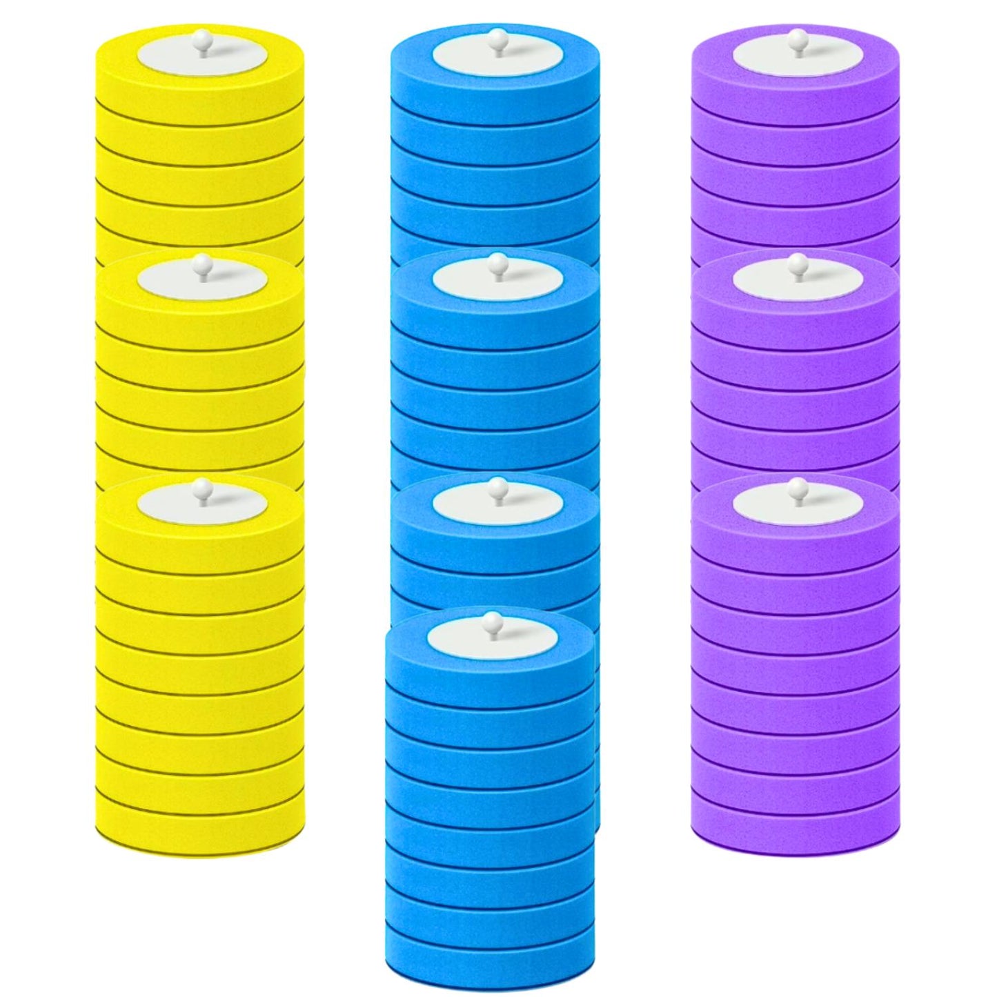 Aromatherapy Disposable Toilet Brush Set – Hygienic Cleaning with Scented Refills, Built-in Cleaning Fluid, and Automatic Open & Close Holder