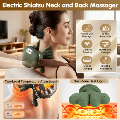 Shoulder & Neck Massager –  Shoulder & Upper Back Pain Relief
