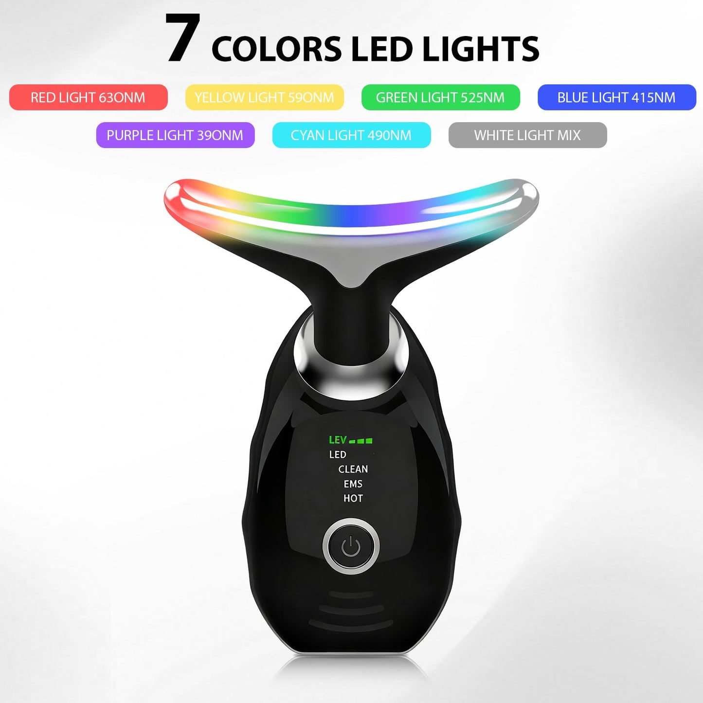 Portable Anti-Aging Beauty Device for Face & Neck Care