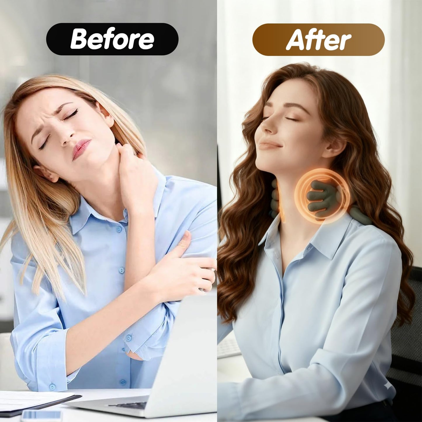 Shoulder & Neck Massager –  Shoulder & Upper Back Pain Relief