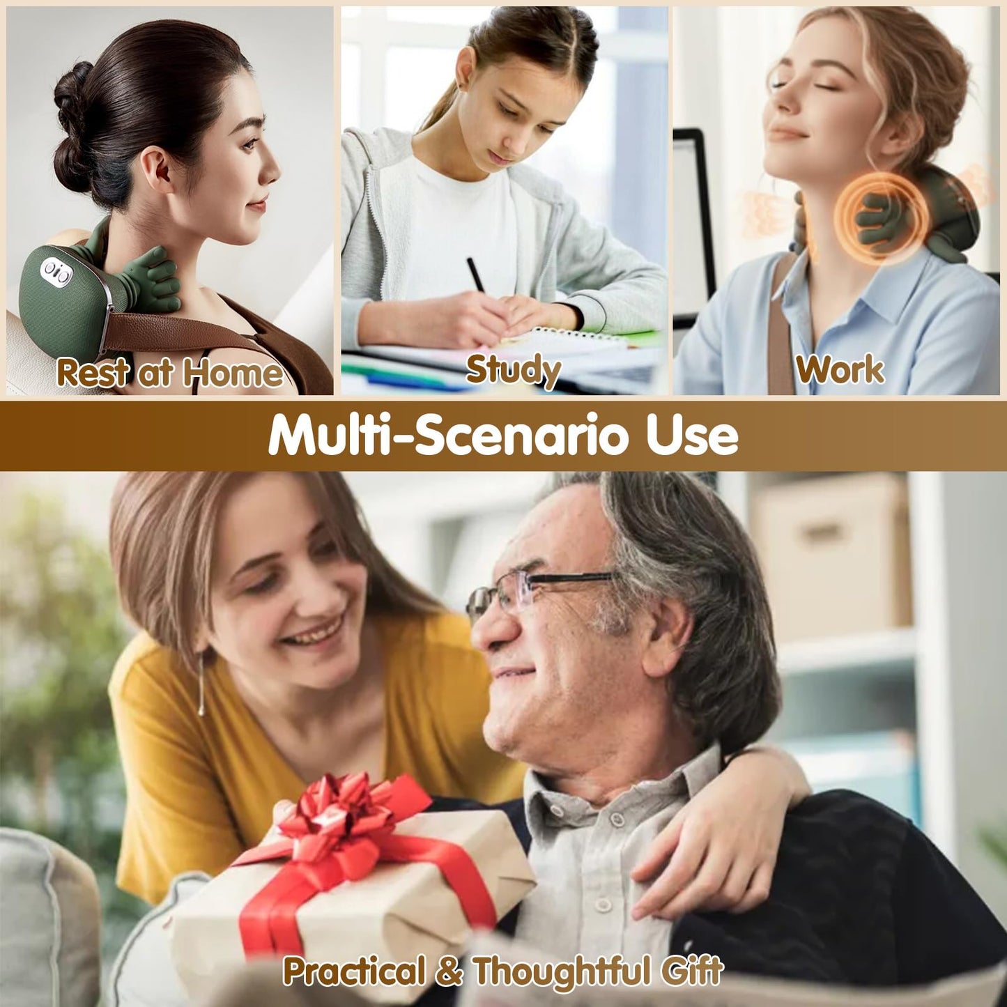 Shoulder & Neck Massager –  Shoulder & Upper Back Pain Relief