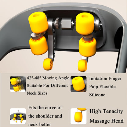 3D Kneading Massage Pillow – Shiatsu Neck & Back Massager for Muscle Pain Relief